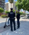 Campanya de la Guàrdia Urbana de control d'usuaris de bicicletes i patinets