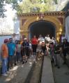 Caminada usuaris Centres Cívics al passeig de la Boca de la Mina