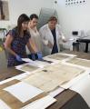 Restauració de documents de l'Arxiu al Centre de Restauració de Béns Mobles de Catalunya