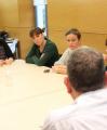 Reunió amb l'entitat Comerç Solidari