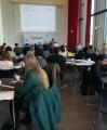 Taules de treball a l'assemblea de la Xarxa FP 2020