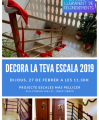 Cartell exposició «Decora la teva escala» 2019