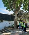 Alumnes de l'escola Elisabeth de Salou visiten la Boca de la Mina