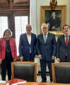 Signatura conveni Col·legi Notarial de Catalunya