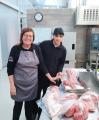 Pradistes del mercats que han col·laborat en la campanya Banc dels Aliments