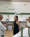 Visita de l'alcaldessa a l'Institut d'Horticultura