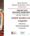 Presentació Cicle Prosceni Reddis Bartrina