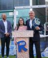 Inauguració de la pista de pàdel del Mercadal.