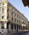 Imatge de l'edifici de l'antic Banc d'Espanya a Reus on actualment hi ha el Museu Salvador Vilaseca
