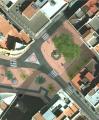 Imatge virtual zenital de la reforma un cop realitzada a la plaça de Catalunya de Reus