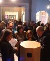 Imatge recepció professionals exposició Beep art electrònic Museu Reus dia 20 gener 2018