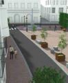 Imatge virtual de la nova plaça de la Sang