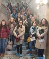 Visita dels tècnics de les oficines de Turisme de la Costa Daurada i de les Terres de l'Ebre a la Casa Navàs. Foto de grup