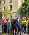 Descoberta del bust homenatge a Lluís Companys