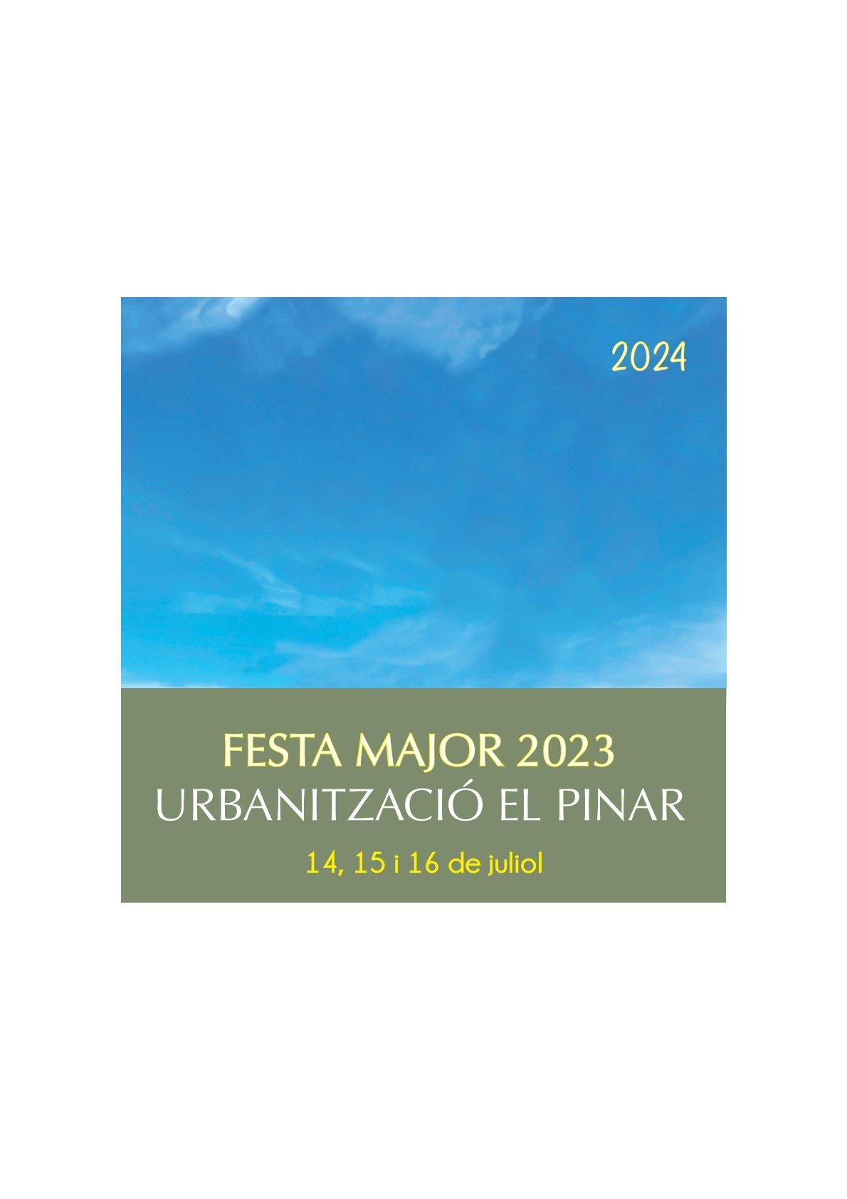 Festes de Barri Urbanització El Pinar