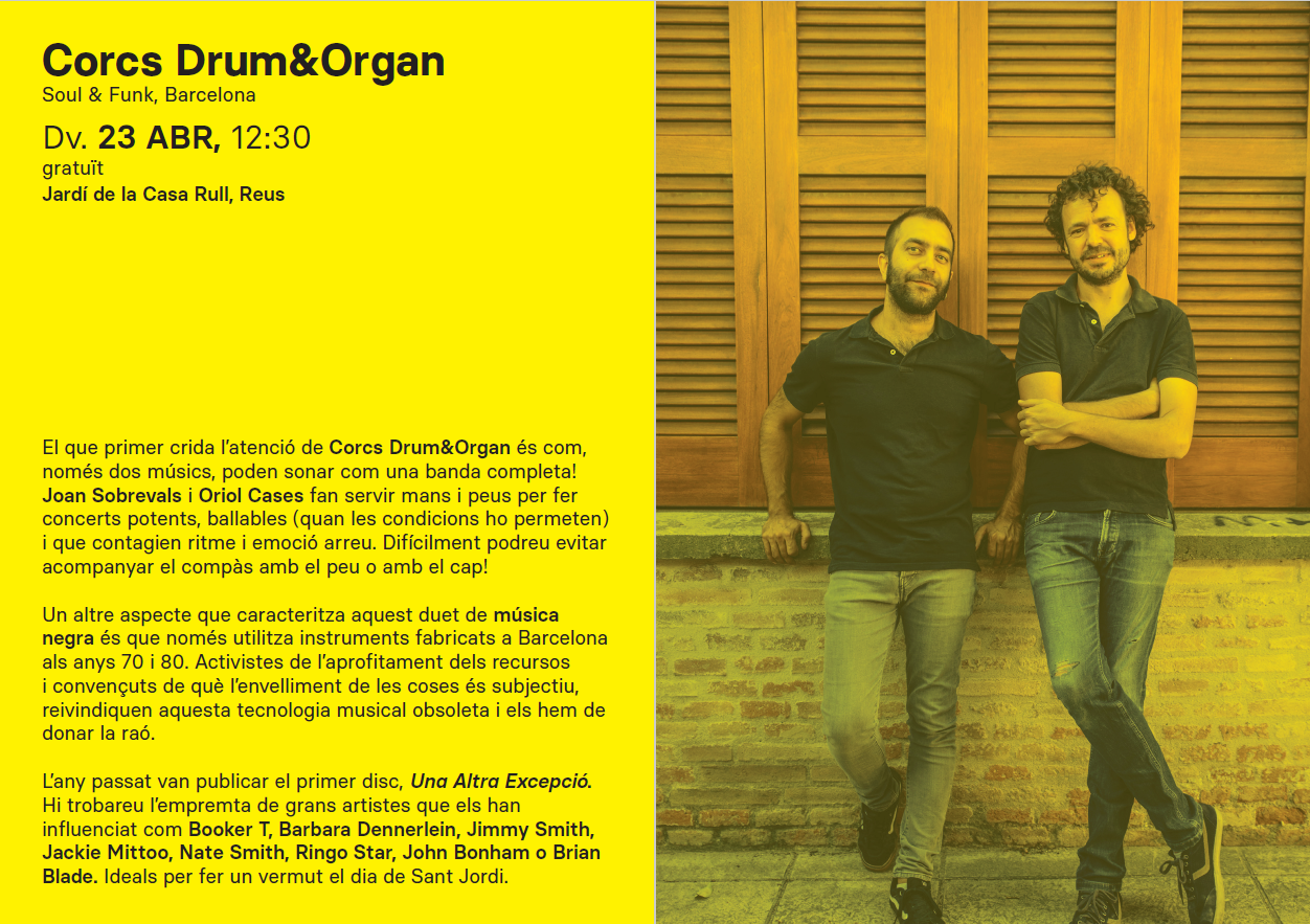 Concert RCC: Corcs Drum&Organ