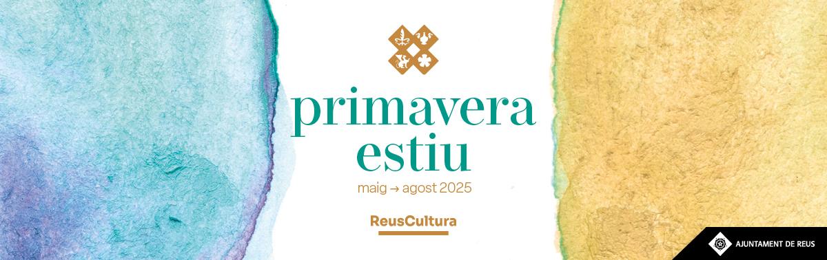 Llibret programació primavera-estiu ReusCultura 2025