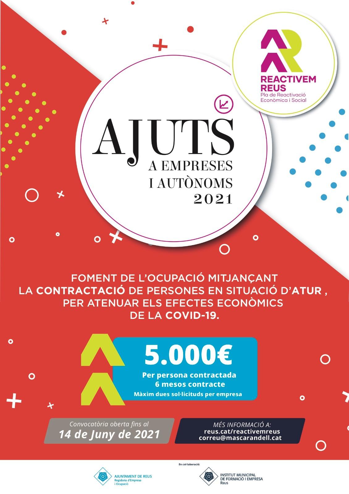 Sessió informativa sobre els Ajuts a empreses i autònoms pel foment de l'ocupació