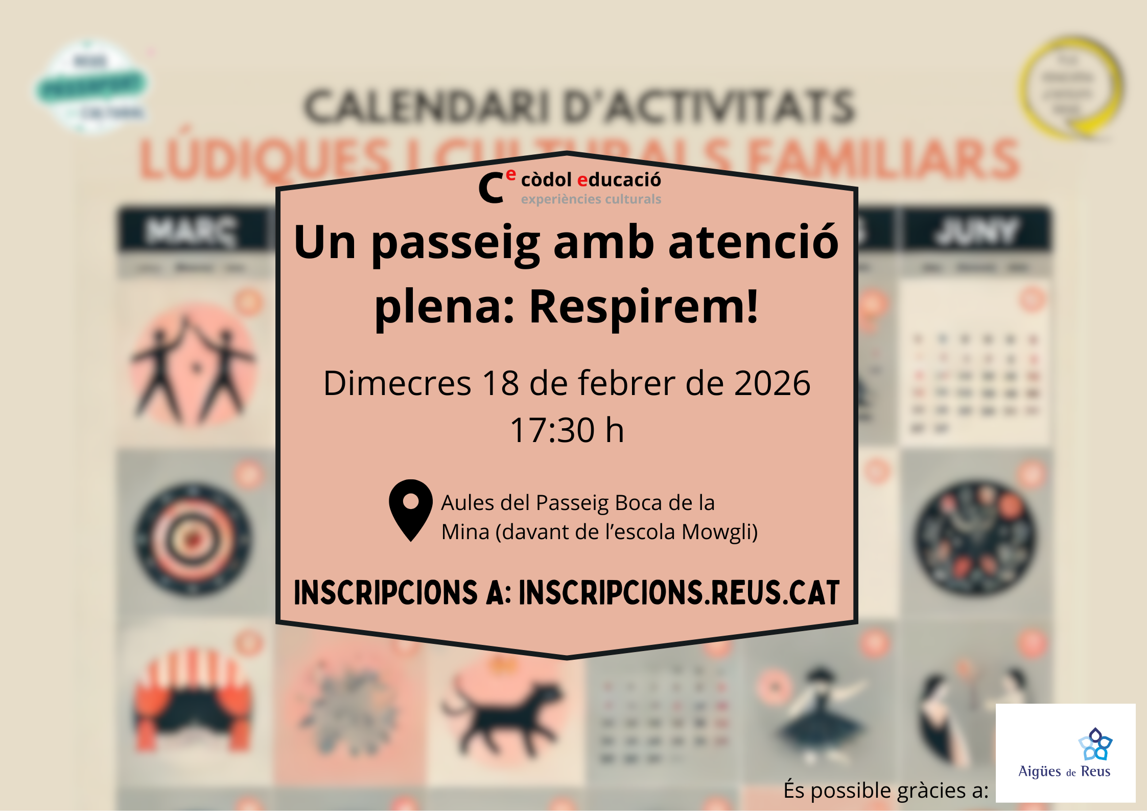 Un passeig amb atenció plena: Respirem!E