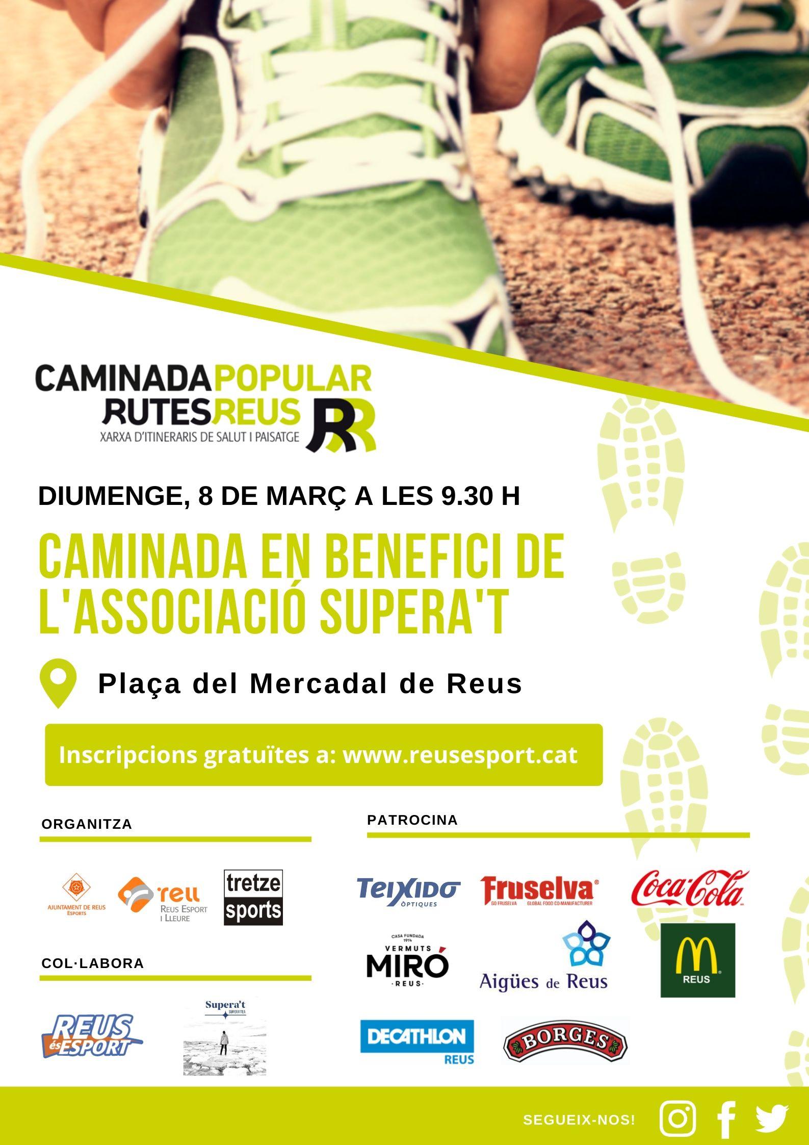 Caminada Popular Rutes Reus - Supera't