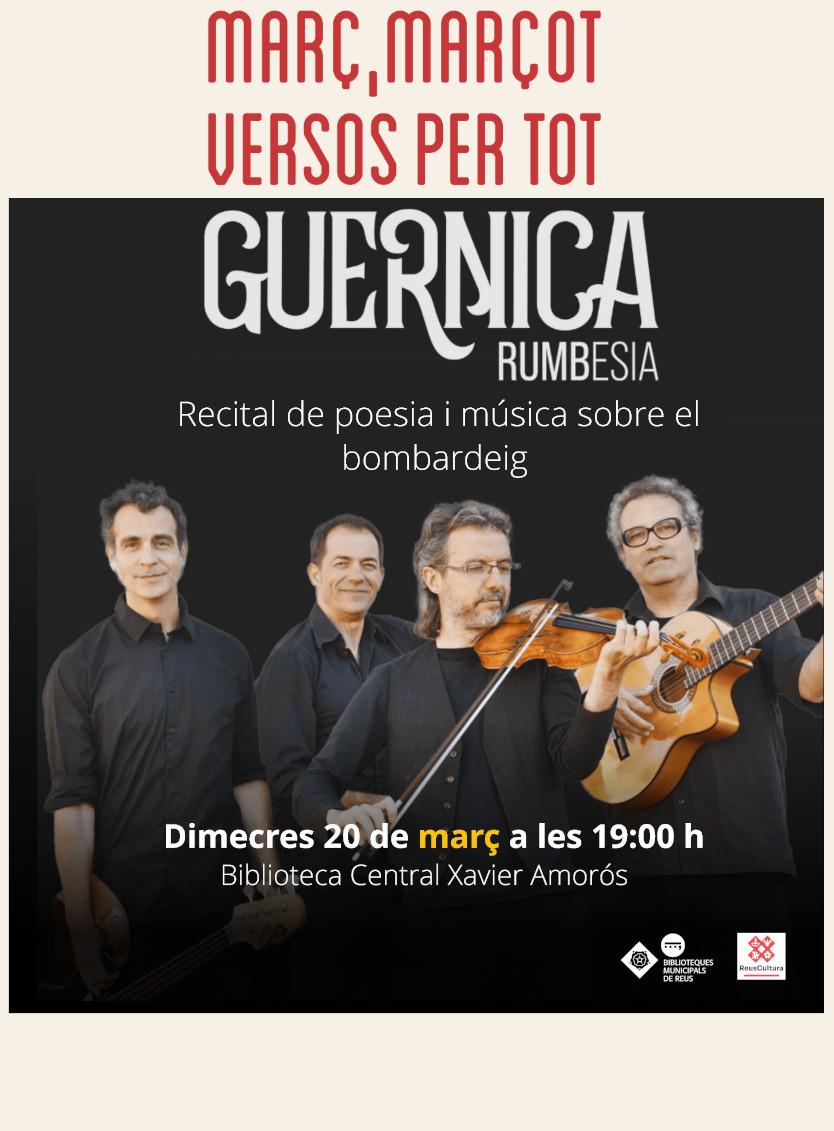 Guernica, recital de poesia i música