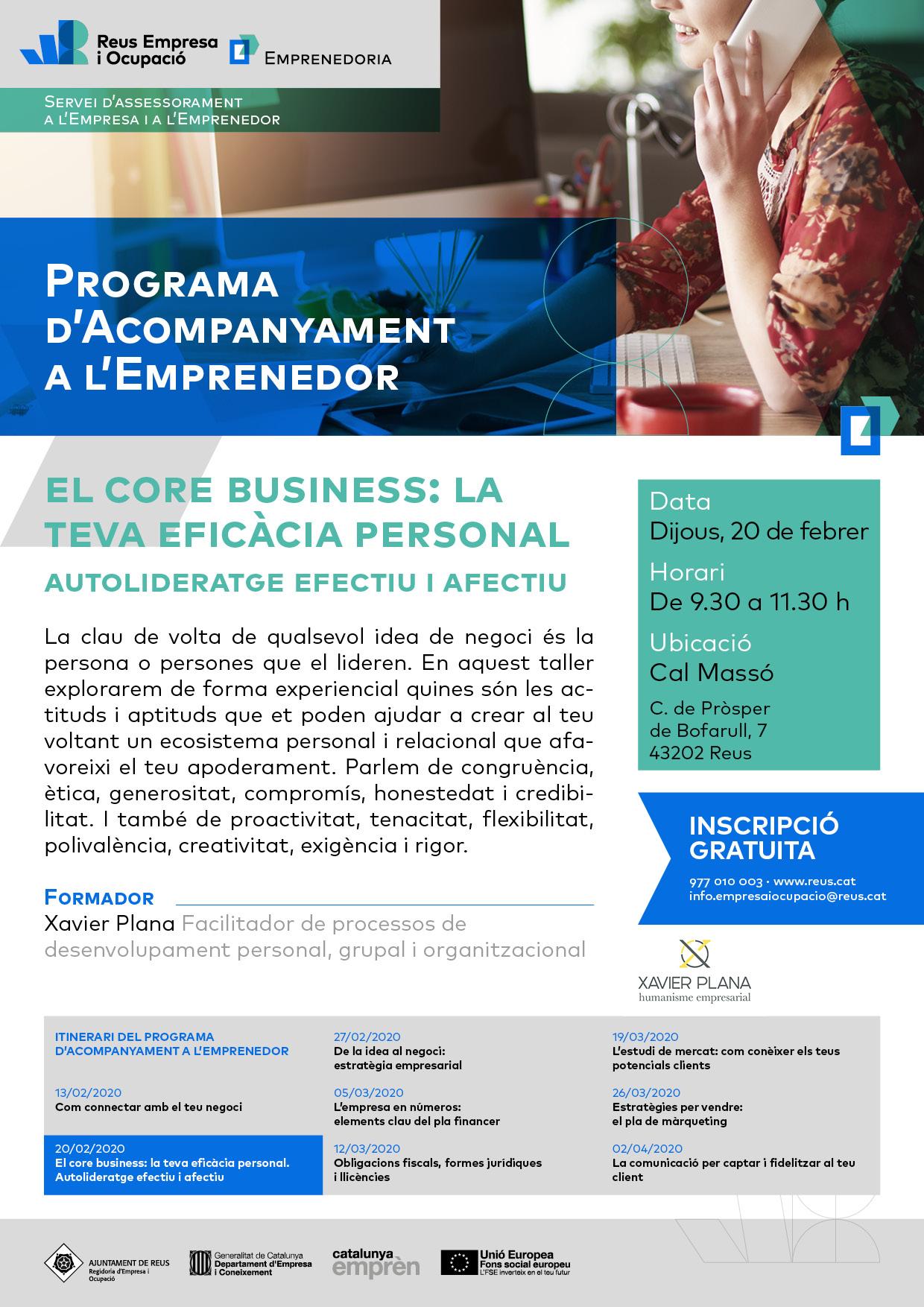 El core business: la teva eficàcia personal autolideratge efectiu i afectiu