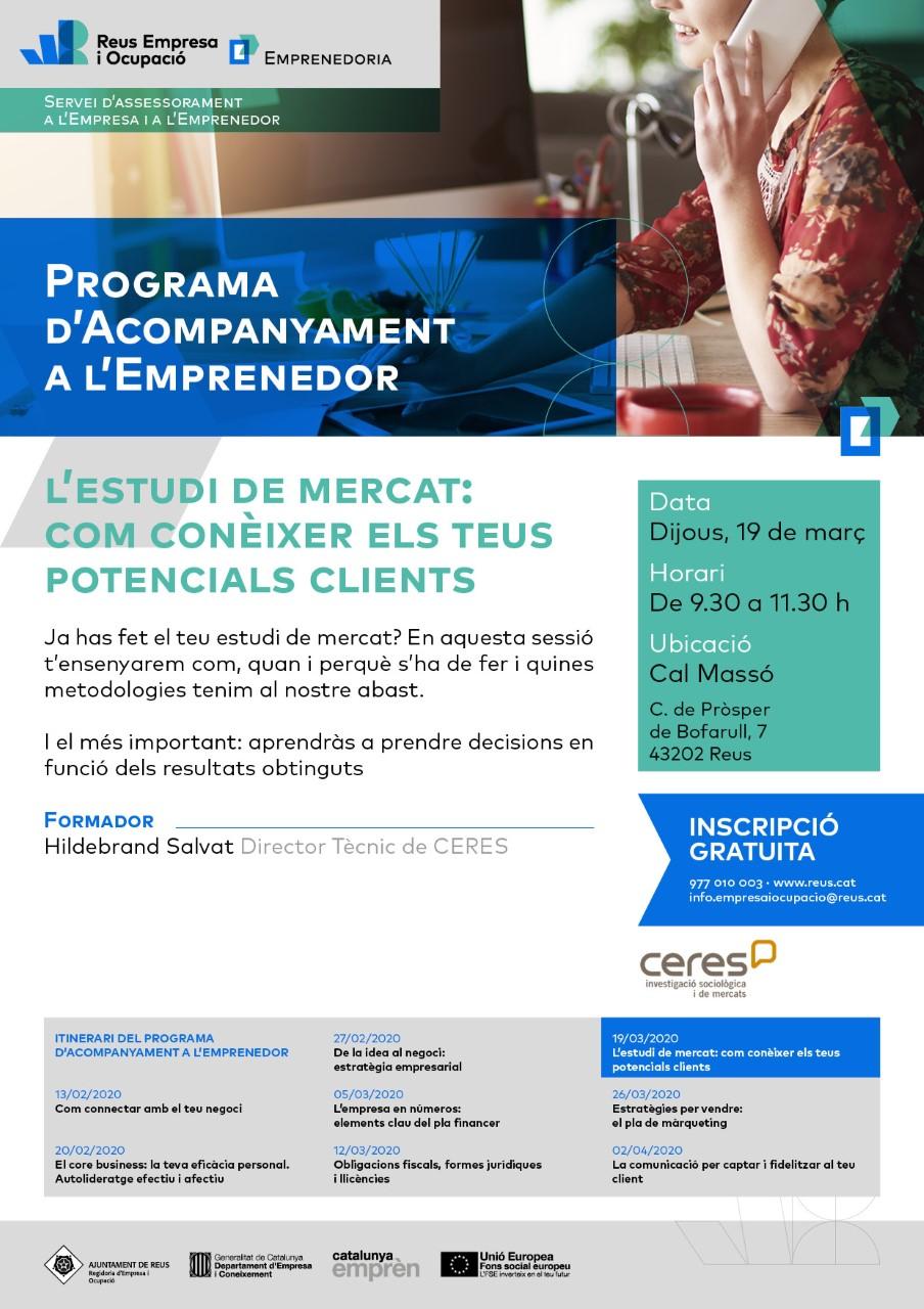 L’estudi de mercat: com conèixer els teus potencials clients (AJORNAT)
