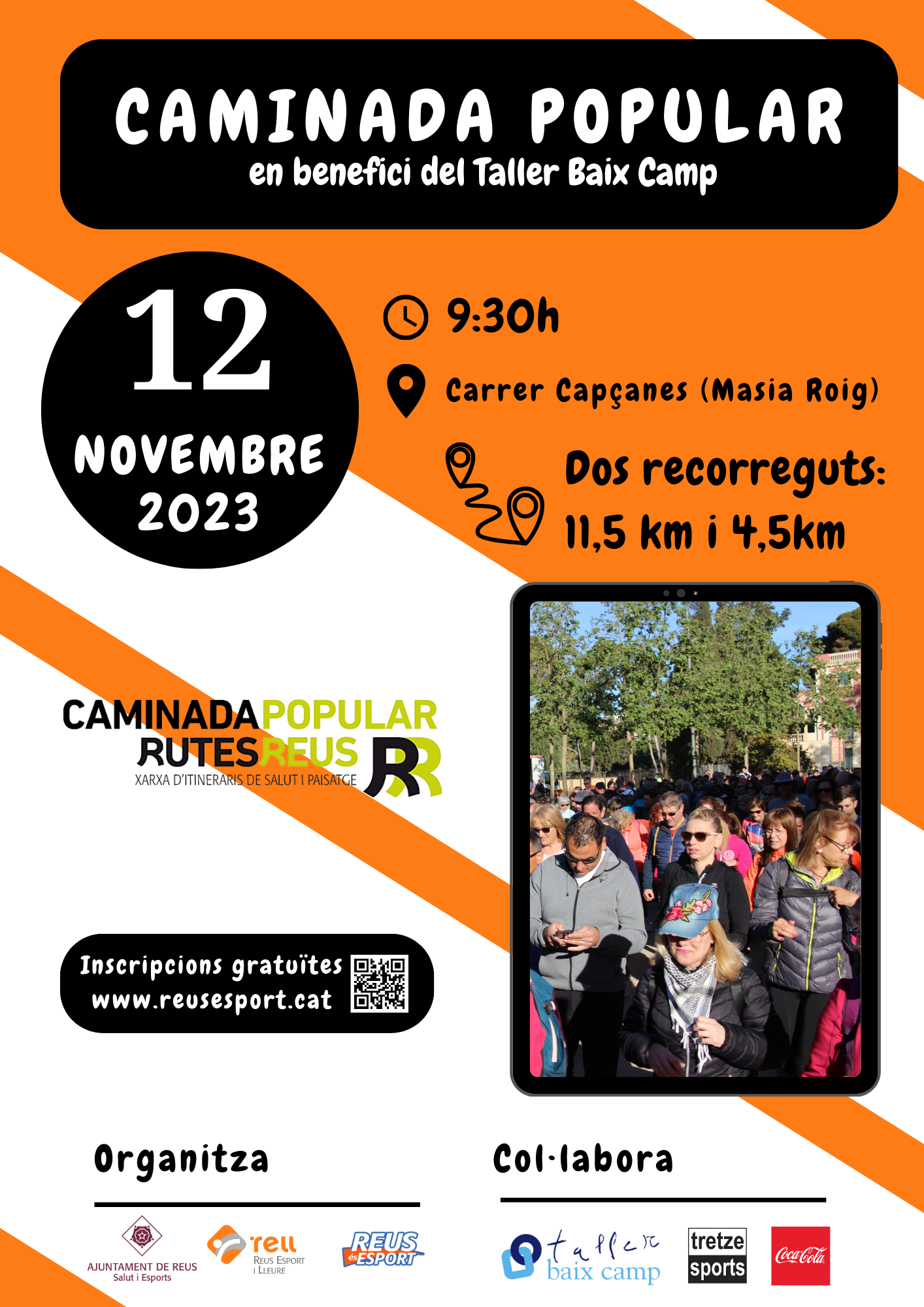 Caminada Popular en Benefici del Taller Baix Camp