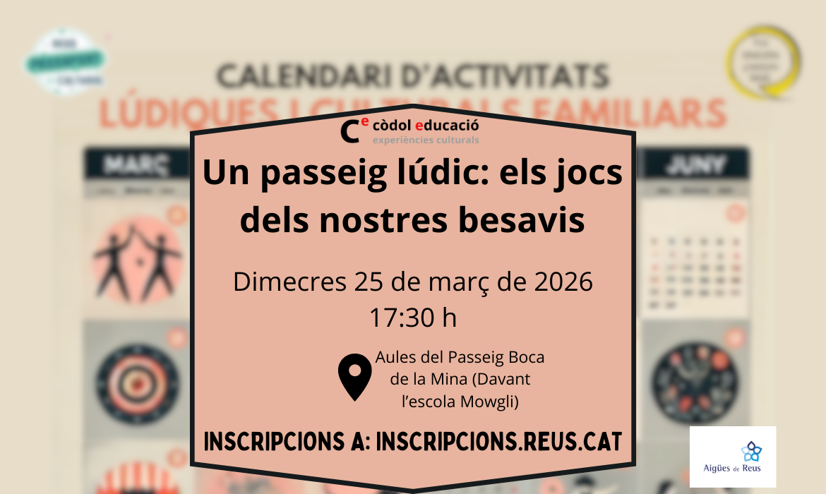 Un passeig lúdic: Els jocs dels nostres besavisE