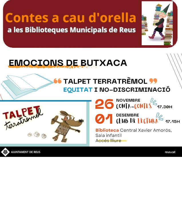 EMOCIONS DE BUTXACA. Conta-contesE