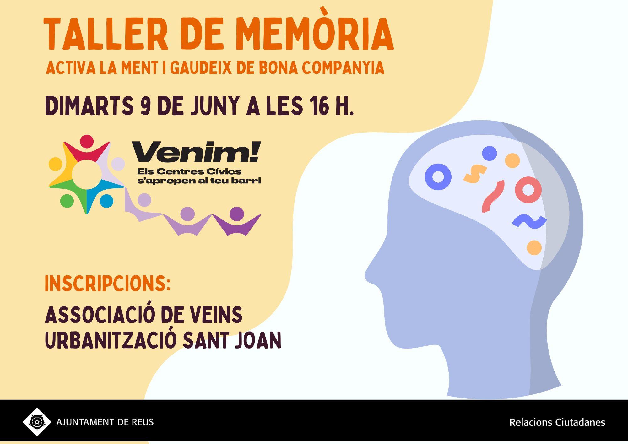Taller de memòria AAVV Urbanització Sant Joan E