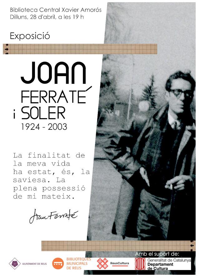 Exposició Joan Ferraté i Solé