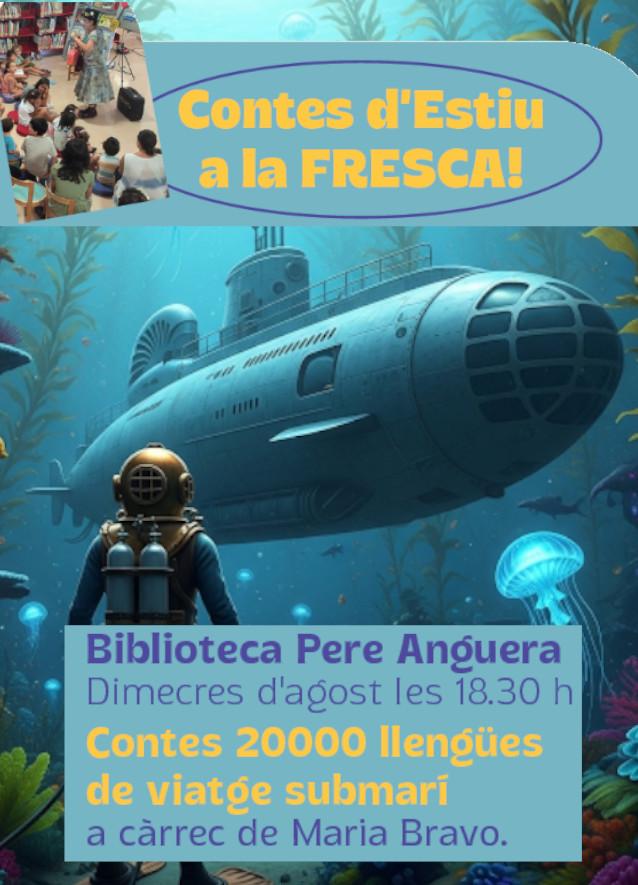 Contes a la fresca. 20000 llegües de viatge submaríE