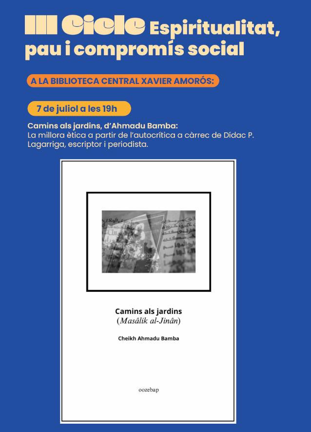 Cicle Espiritualitat, pau i compromís social