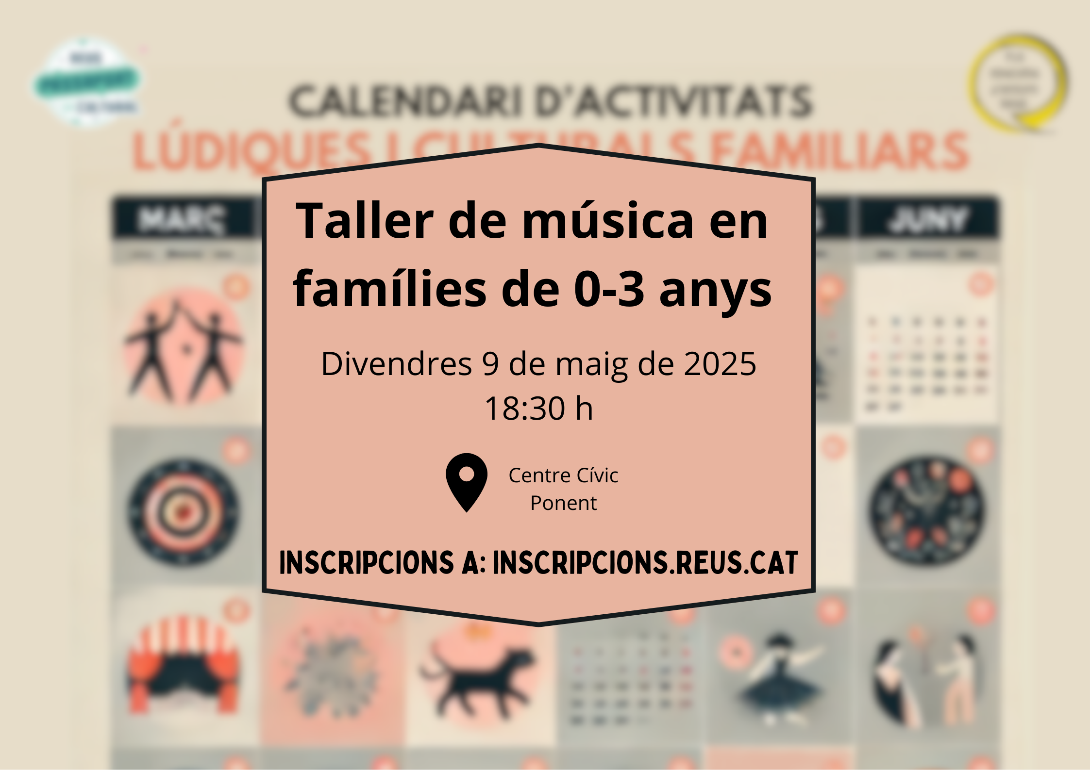 Taller de música en famílies