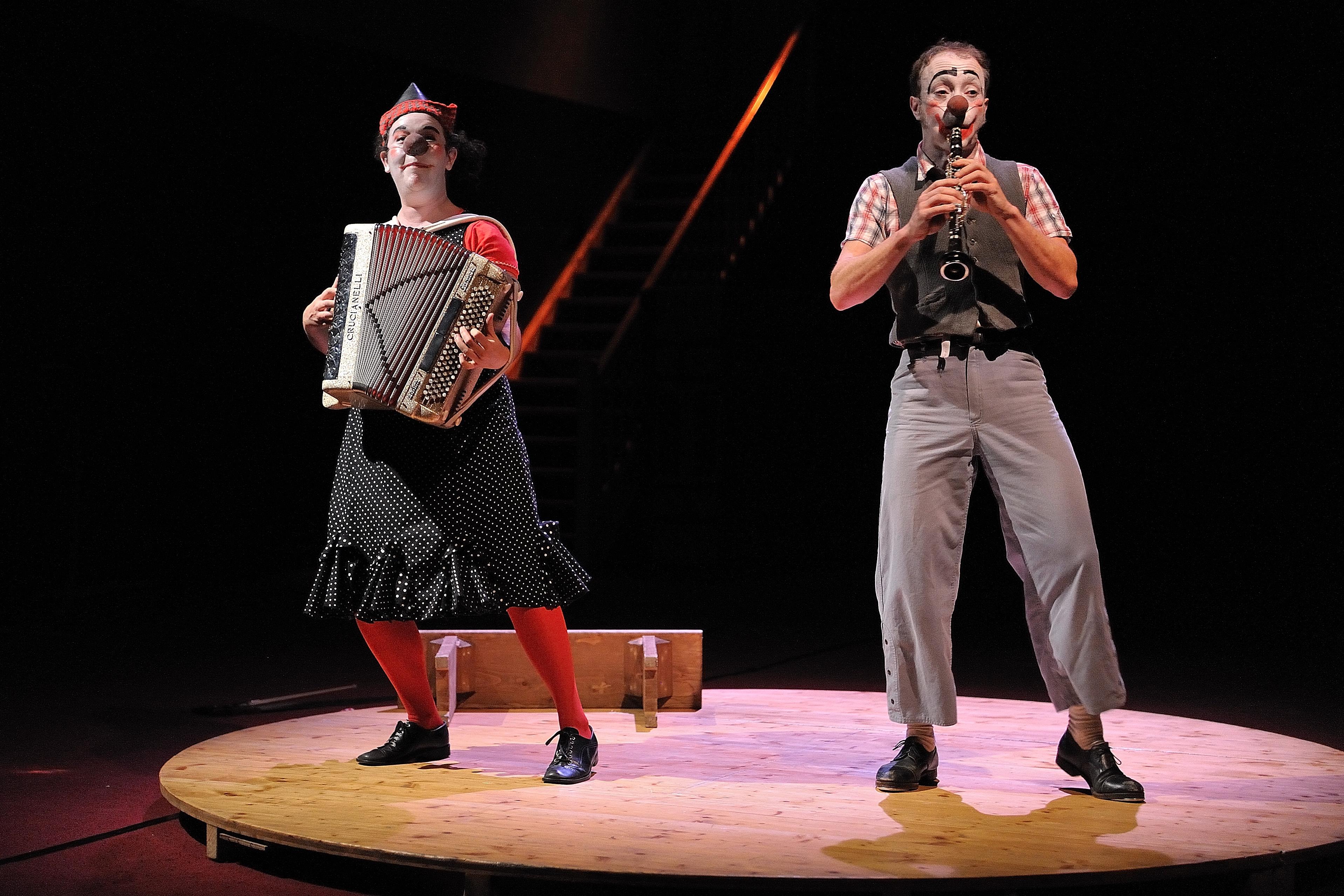 Bibeu et Humphrey, de l'Attraction Celeste (Trapezi)