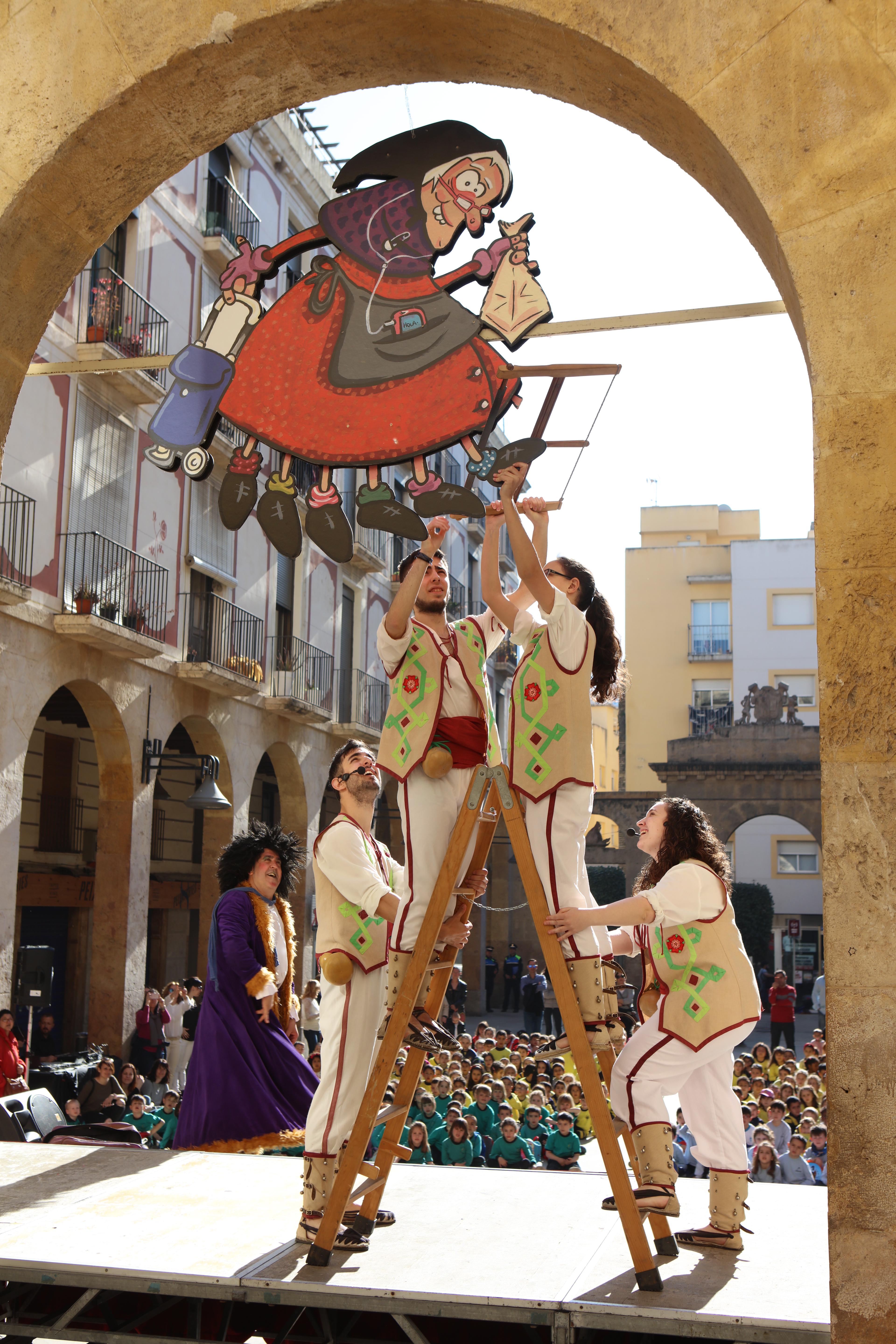 Espectacle d'animació de la Vella Quaresma