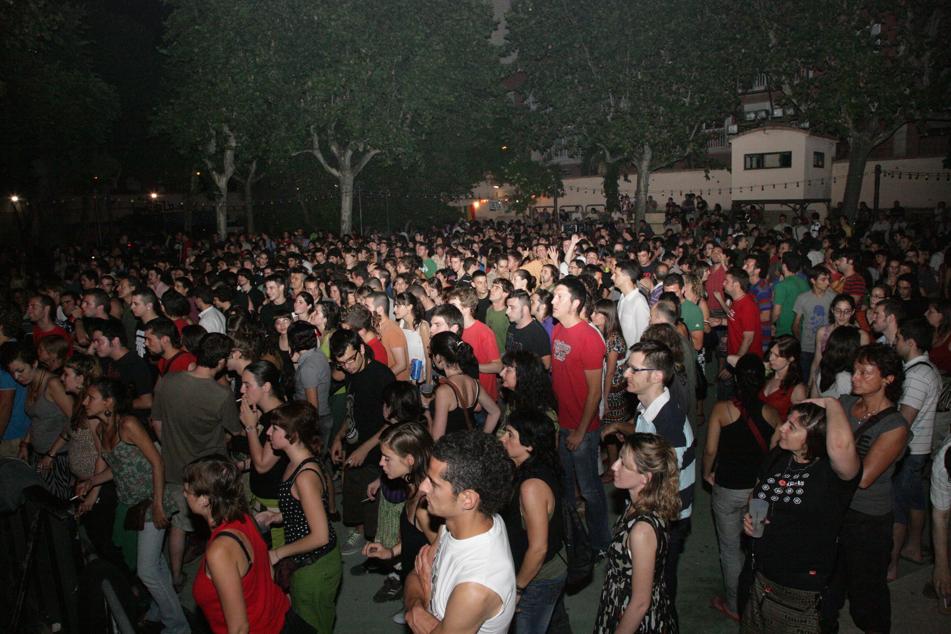 Barraques de Festa Major amb El puchero del Hortelano i Boikot