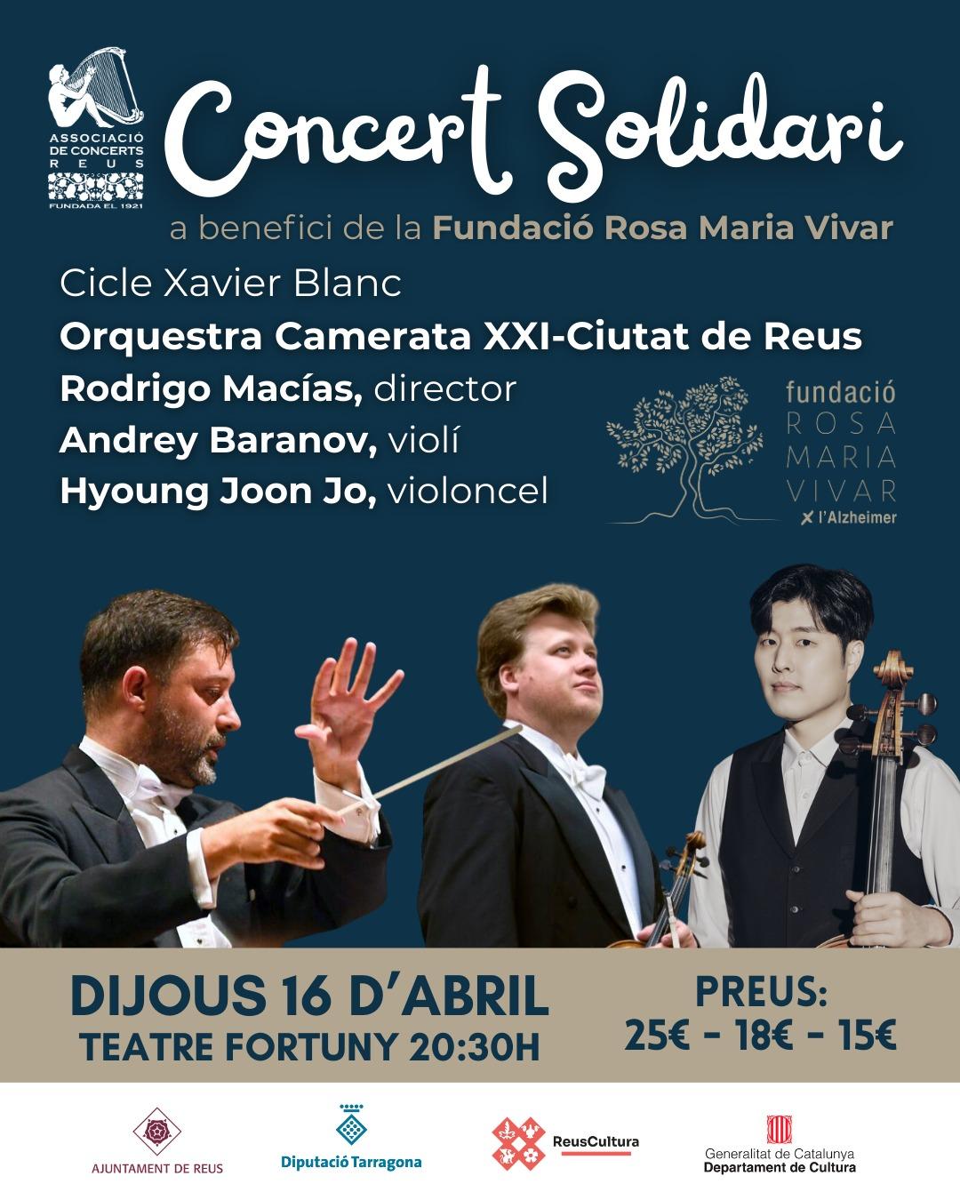 Concert solidari a benefici de la Fundació Rosa Maria VivarE