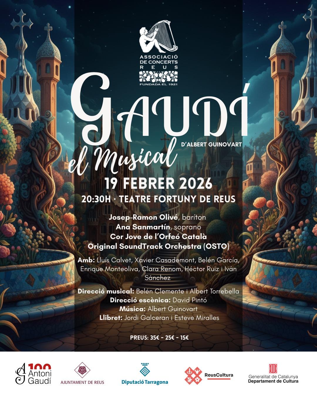 Gaudí, el Musical d'Albert GuinovartE