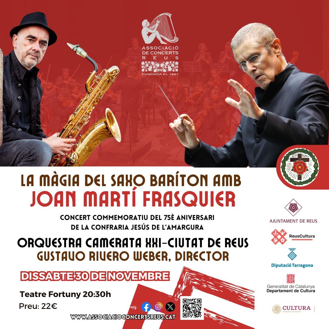 La màgia del saxo baríton amb Joan Martí Frasquier