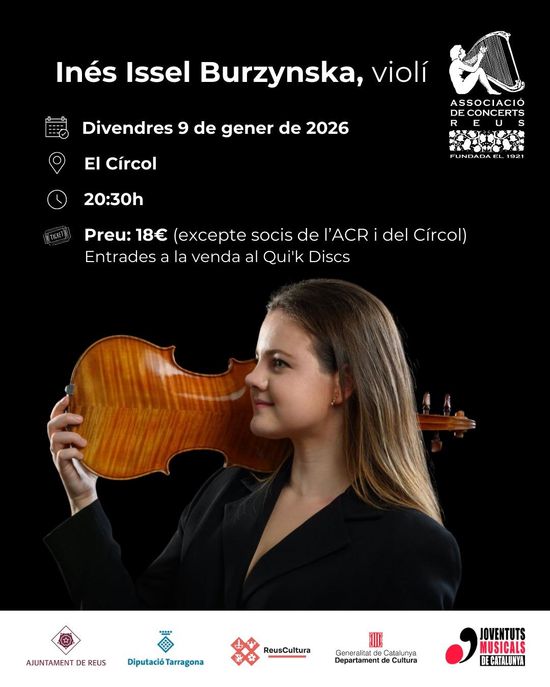 Inés Issel Burzynska, violí