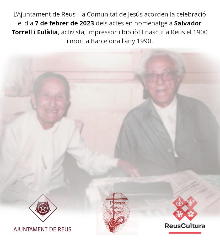 Acte de donació del fons de la Biblioteca Torrell de Reus