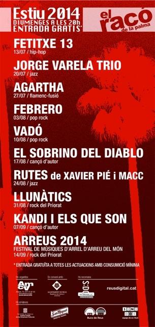 Concert de «Kandi i els que són», al Racó de La Palma