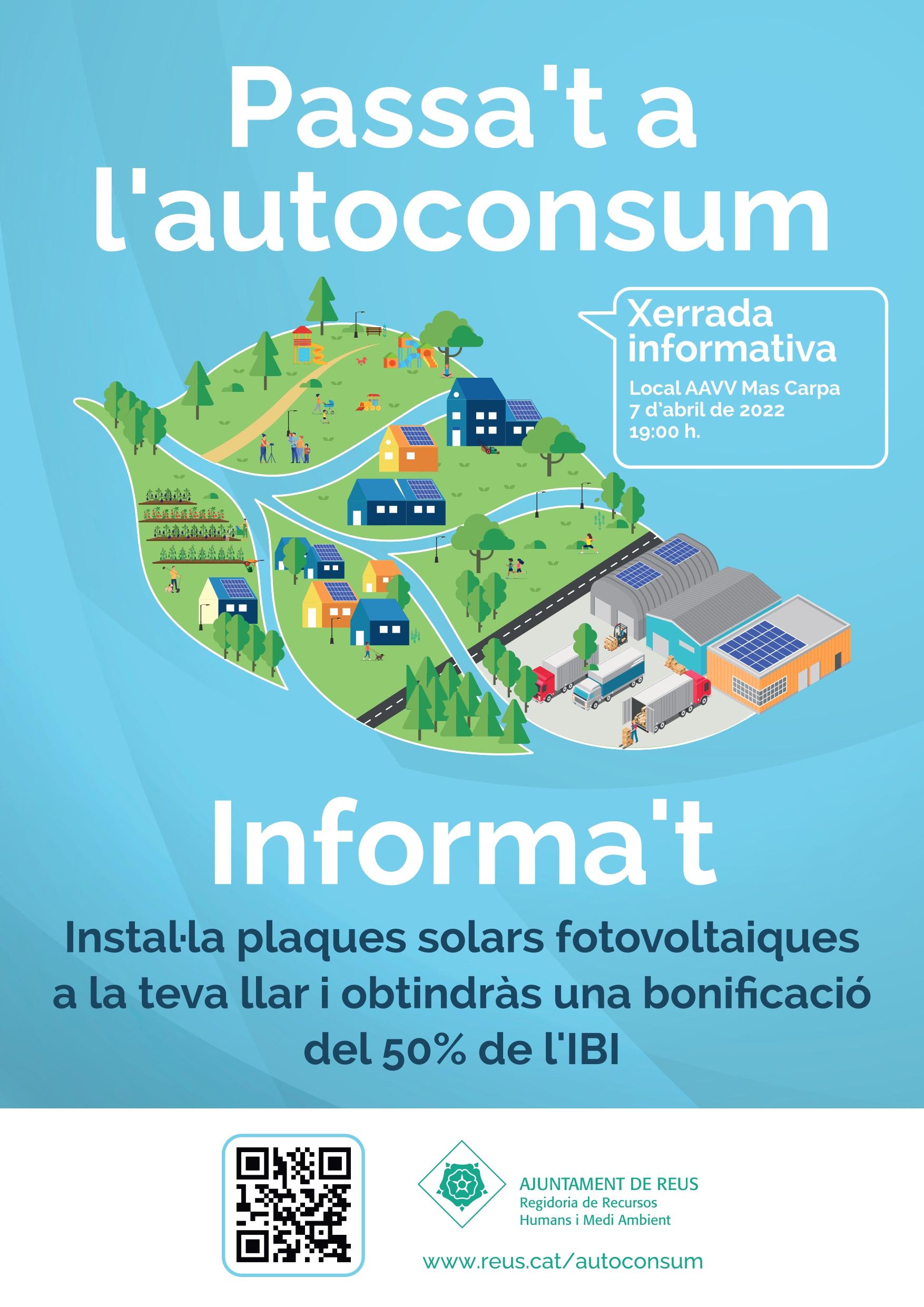 Passa't a l'autoconsum d'energia