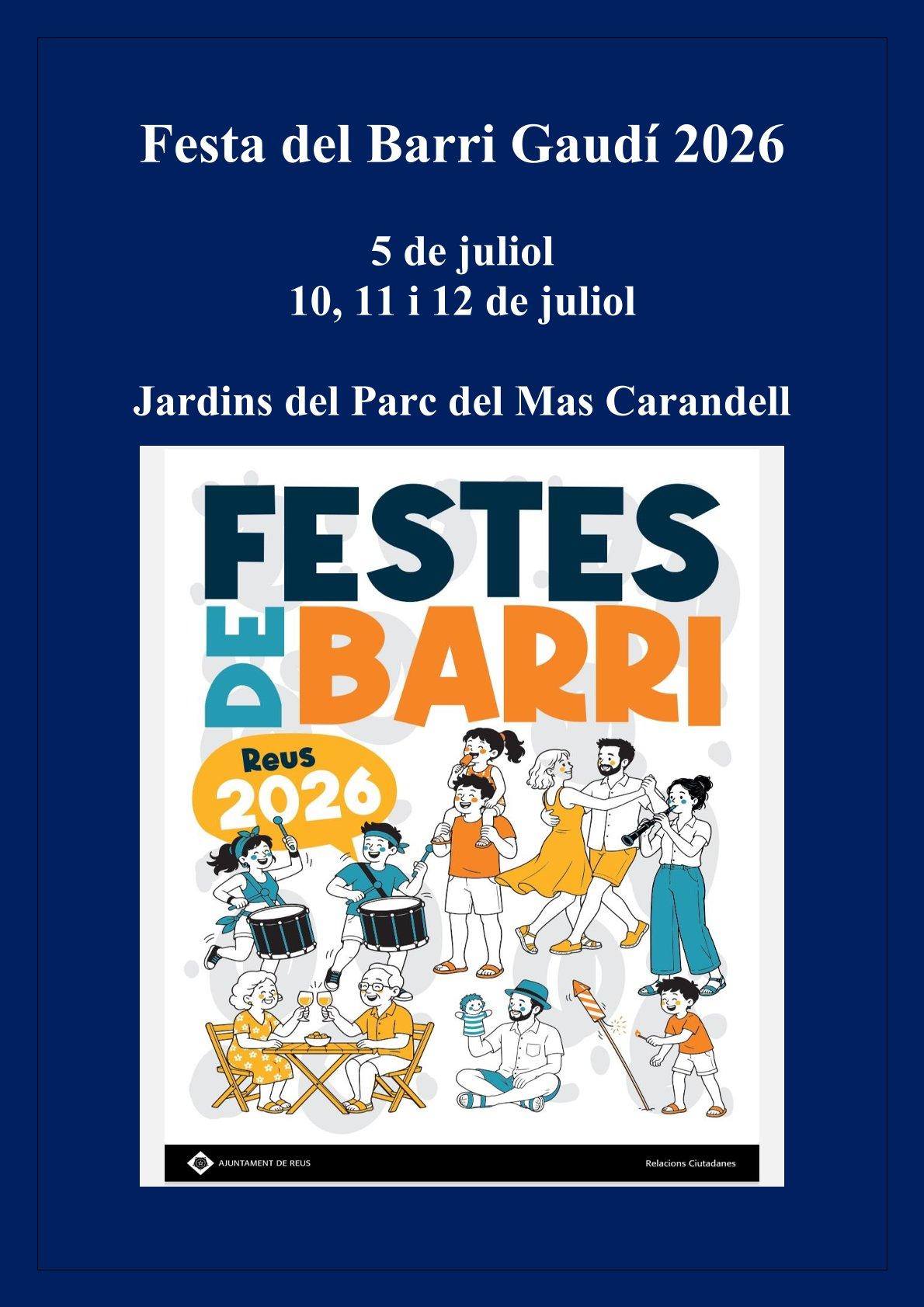 Festes del Barri Gaudí