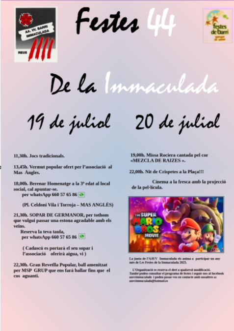 Festes del barriE