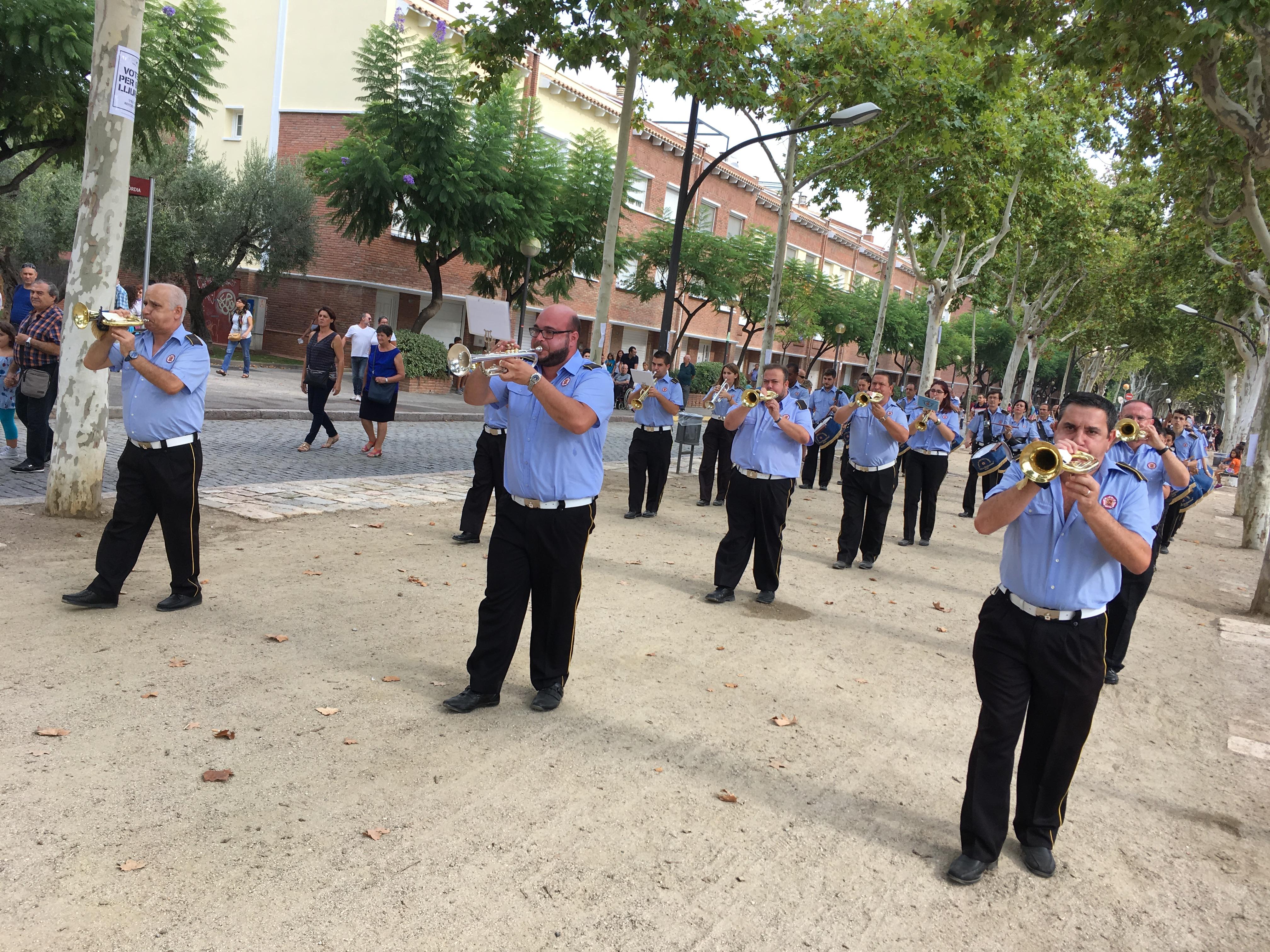 Baixada al santuari de la Banda de Cornetes i Tambors Verge de Misericòrdia