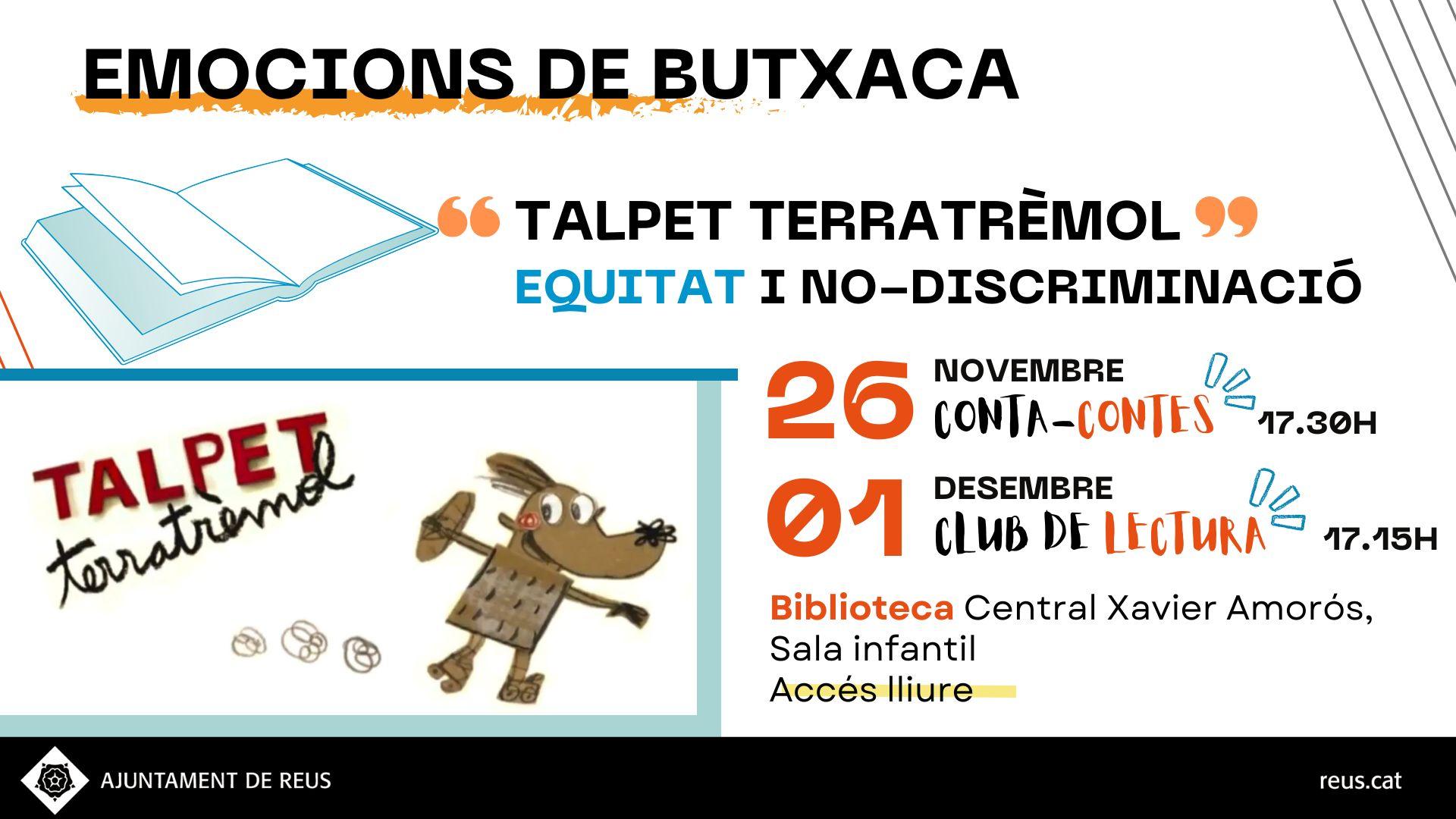 EMOCIONS DE BUTXACA. Club de lectura familiar