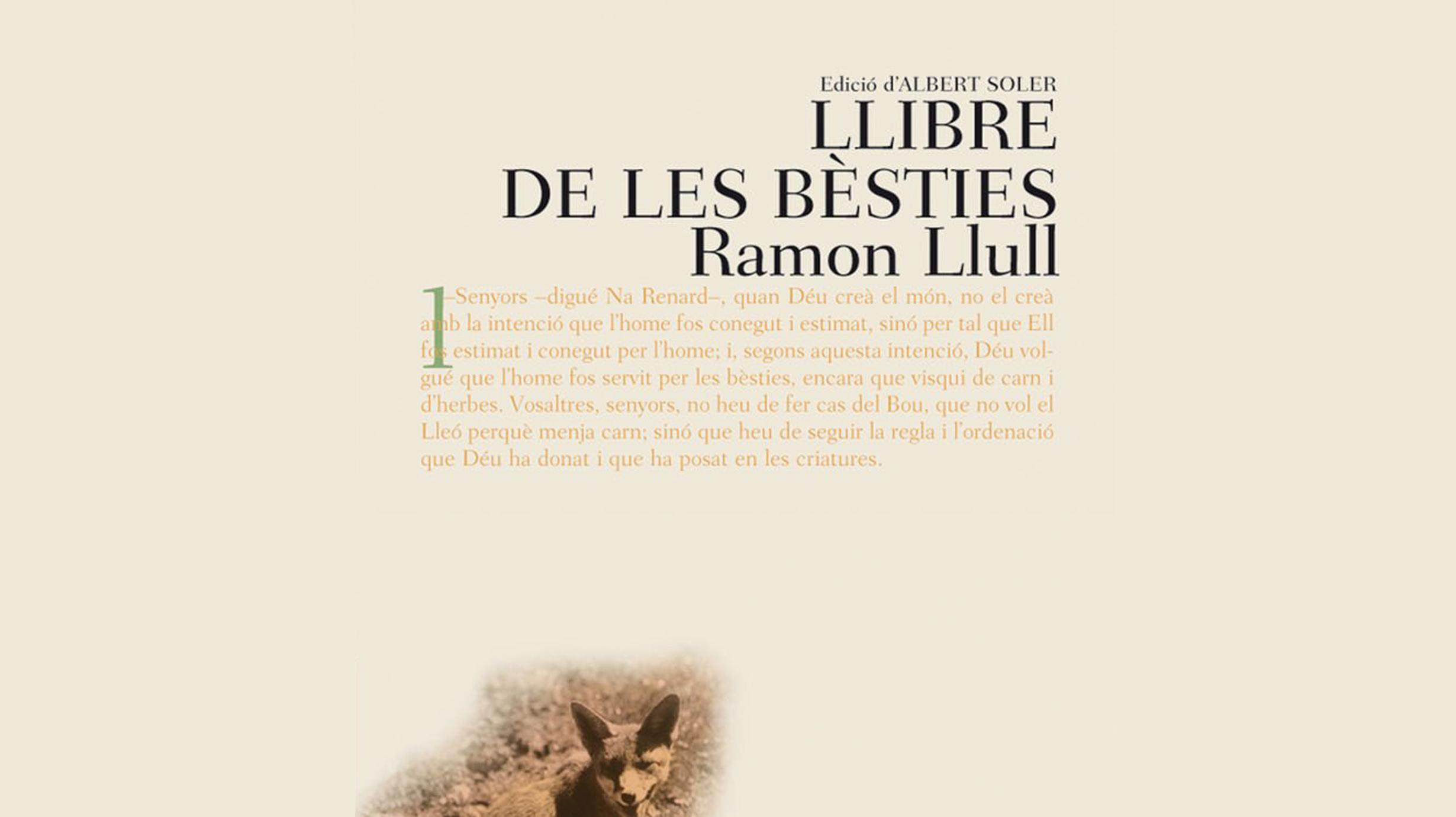 Contes a cau d'orella. Contes dels Llibre de les Bèsties de Ramon Llull.